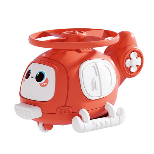 Propeller Ejection Toy Plane, Inertia Pull-Back Car