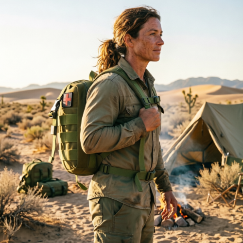 Multi-functional Outdoor EDC Storage Bag - Compact Tactical Hanging Organizer & Emergency Medical Kit for Travel and Sports