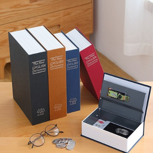 Book Insurance Box Password Money Box Savings Piggy Bank Creative Decorative Storage Box